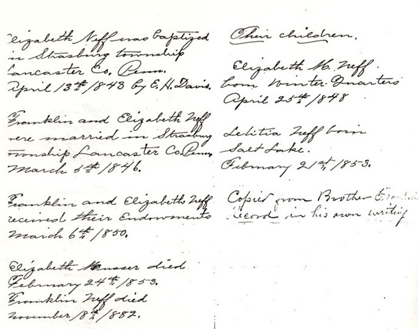 025a Handwritten entries