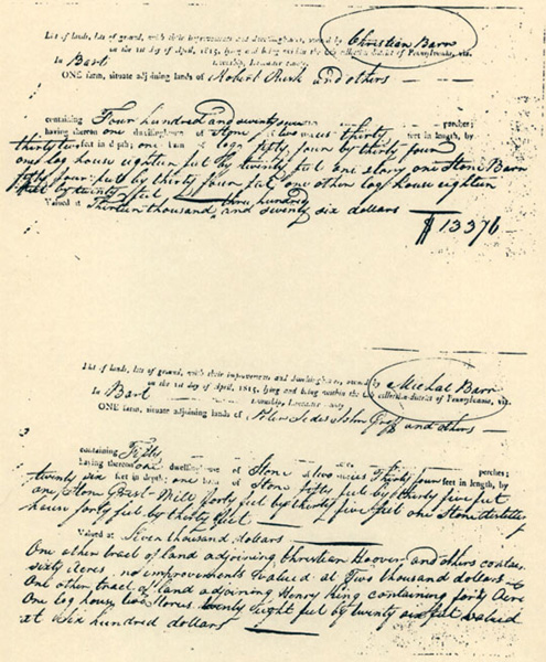 096 List of Barr lands