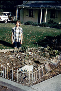 Valerie & rock garden