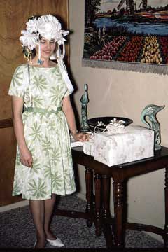 Valerie in the corner